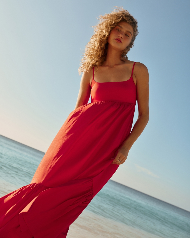 Drama Bow-Back Taffeta Gown
