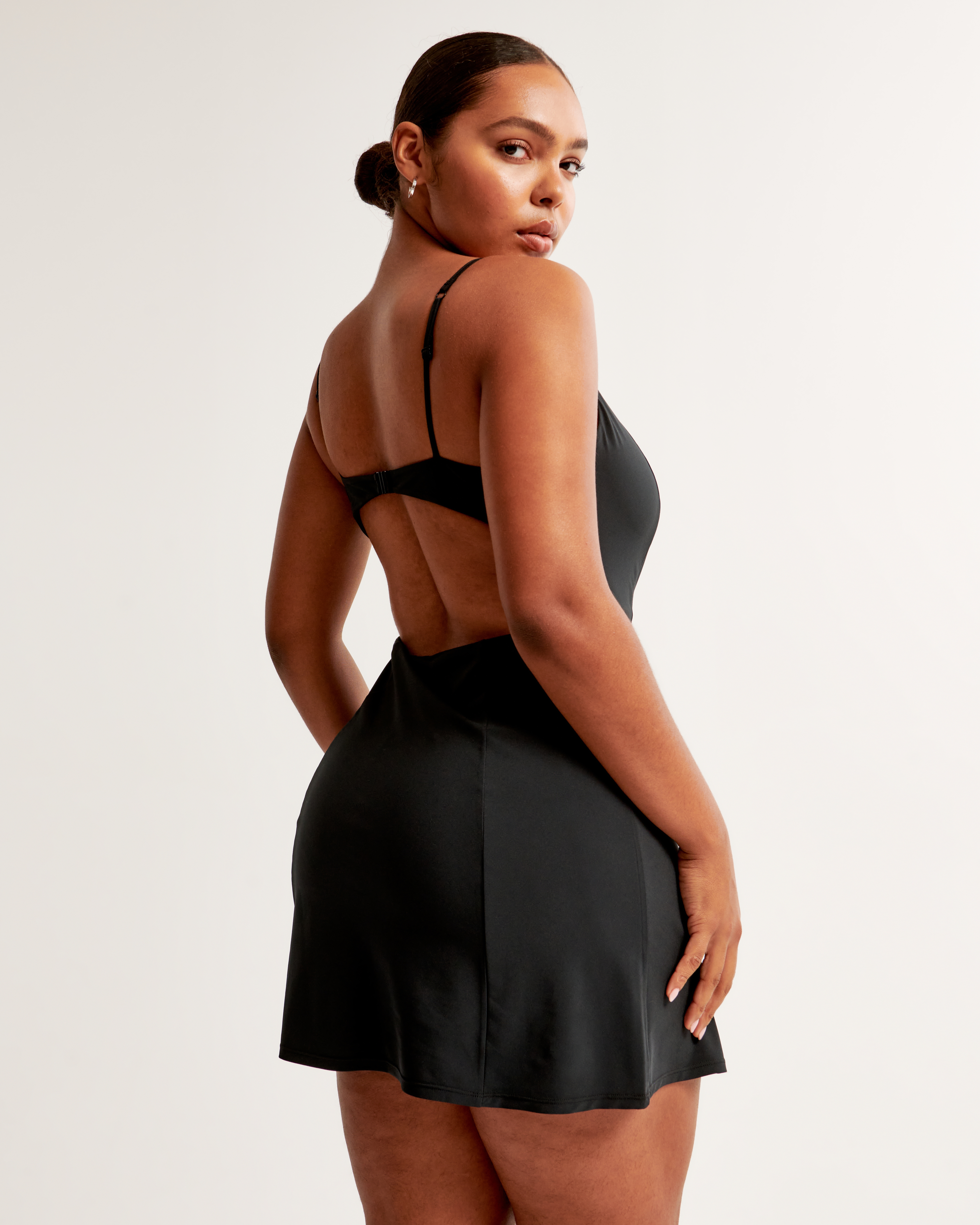 Open Back Mini Dresses