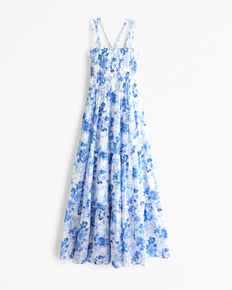 Hannah Smock Top Maxi Dress Hannah Smock Top Maxi Dress