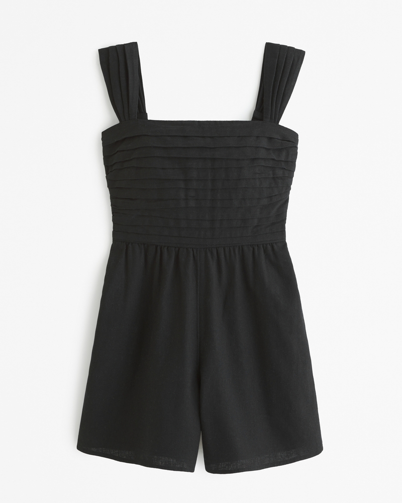 Women s The A F Emerson Off The Shoulder Romper Women s Sale Abercrombie