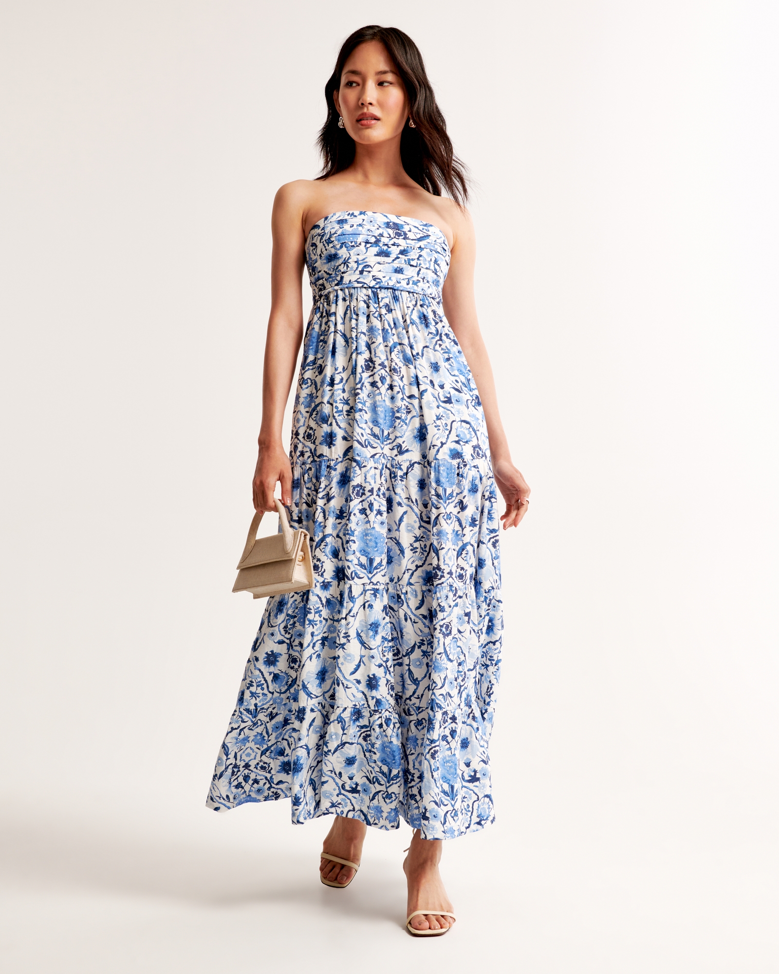 The A&F Emerson Strapless Maxi Dress