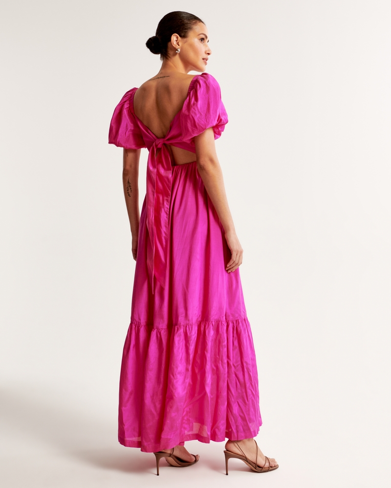 The A&F Emerson Drama Bow-Back Maxi Dress