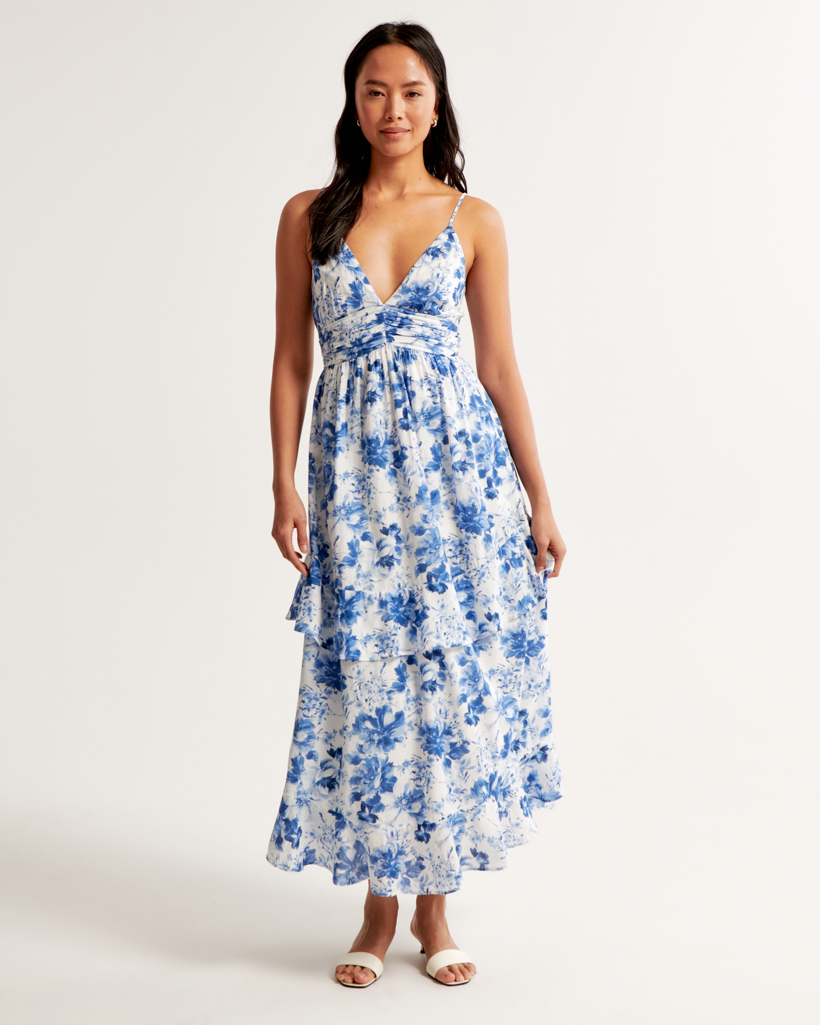 Tiered Ruffle Maxi Dress