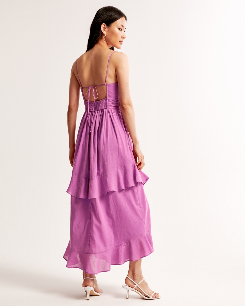 Tiered Ruffle Maxi Dress