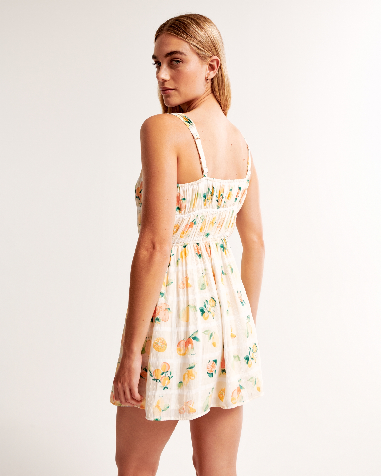 Tie-Front Mini Dress