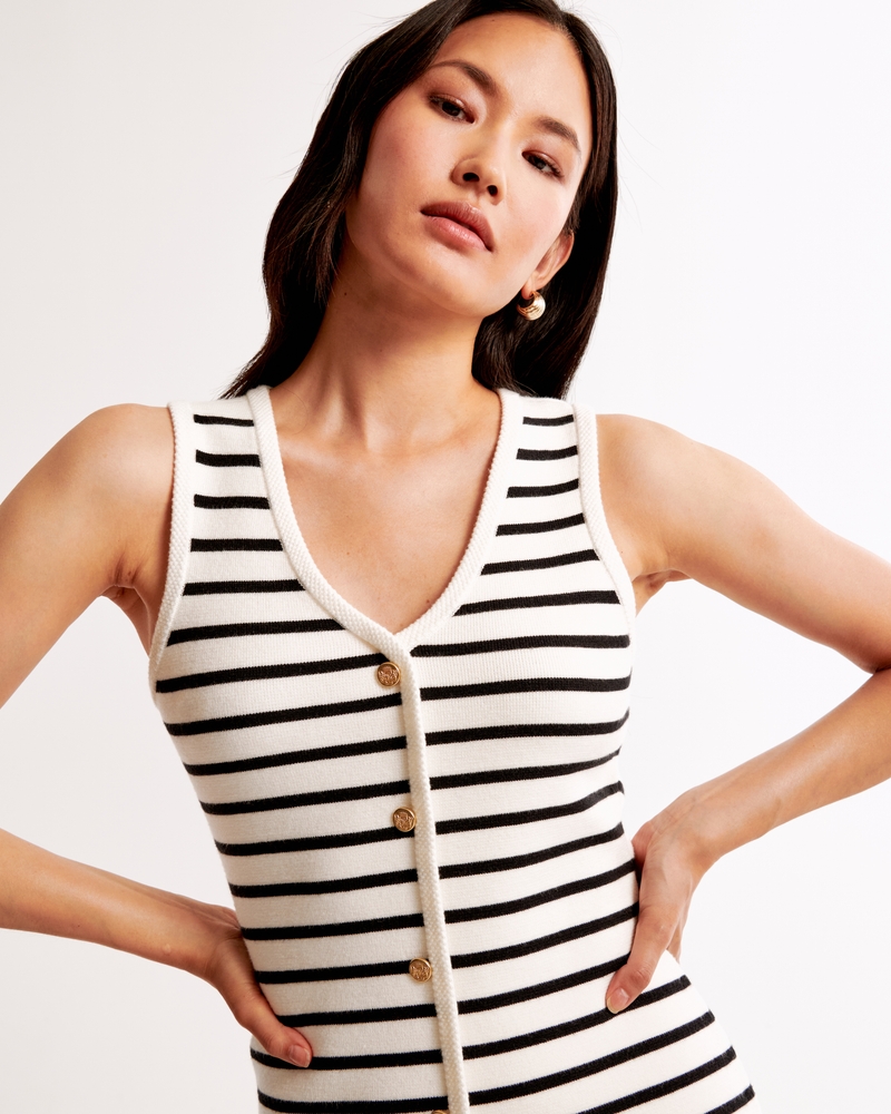 The A&F Mara Sweater Vest Mini Dress