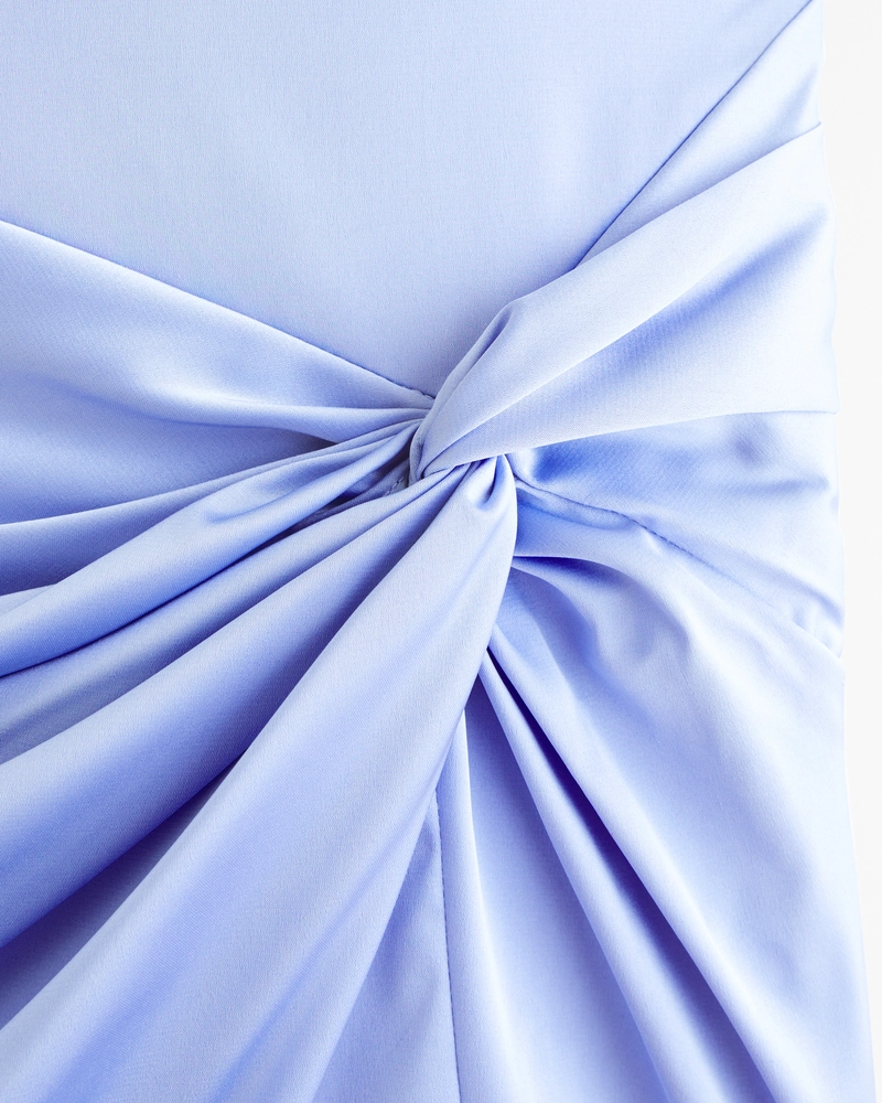 Draped Skirt Maxi Dress