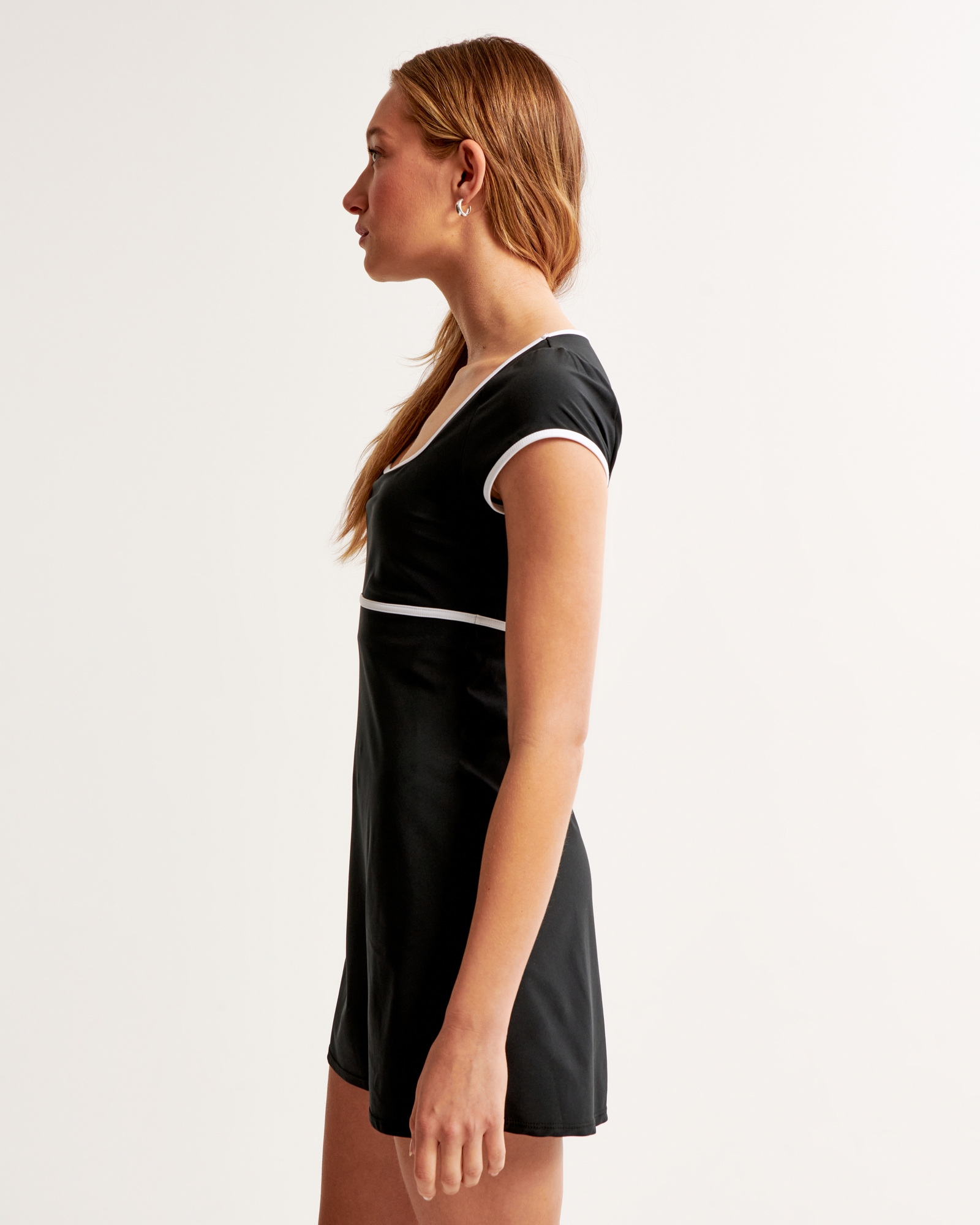 Short-Sleeve Traveler Mini Dress