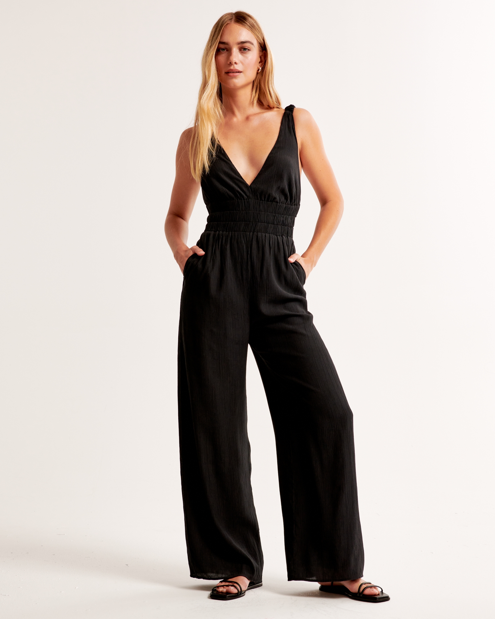 Scrunchie Strap Jumpsuit