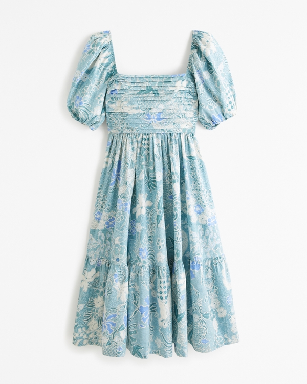 Women's Midi Dresses | Mid Length | Abercrombie & Fitch