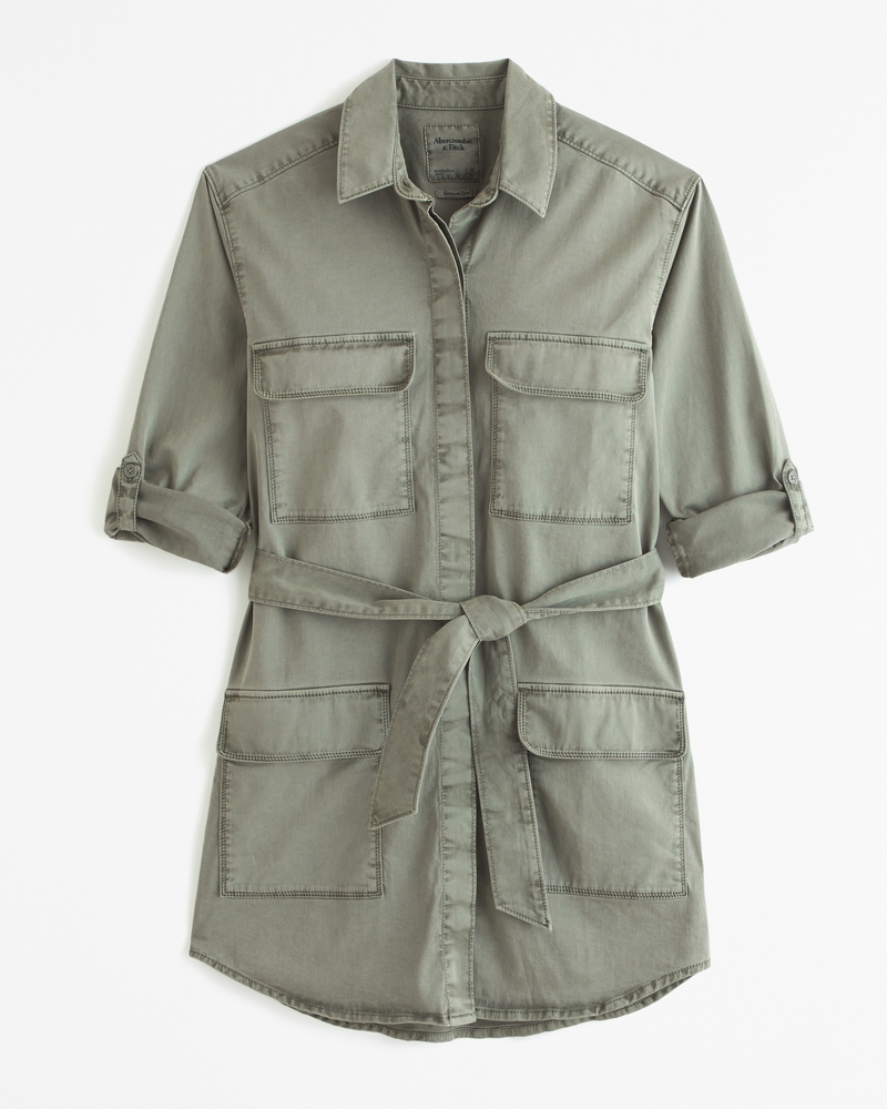 Utility shirt shop dress womens