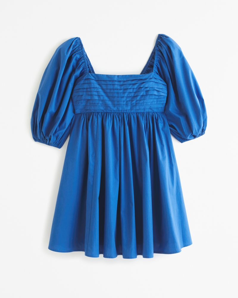 Emerson Poplin Puff Sleeve Mini Dress
