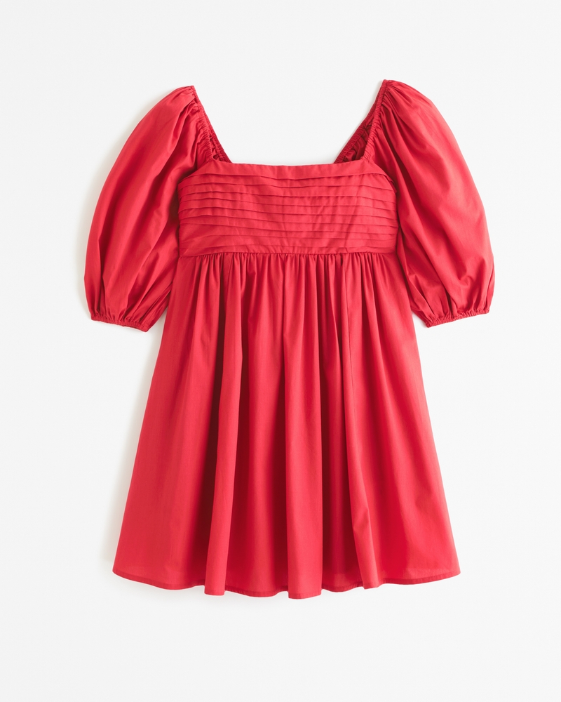 Emerson Poplin Puff Sleeve Mini Dress