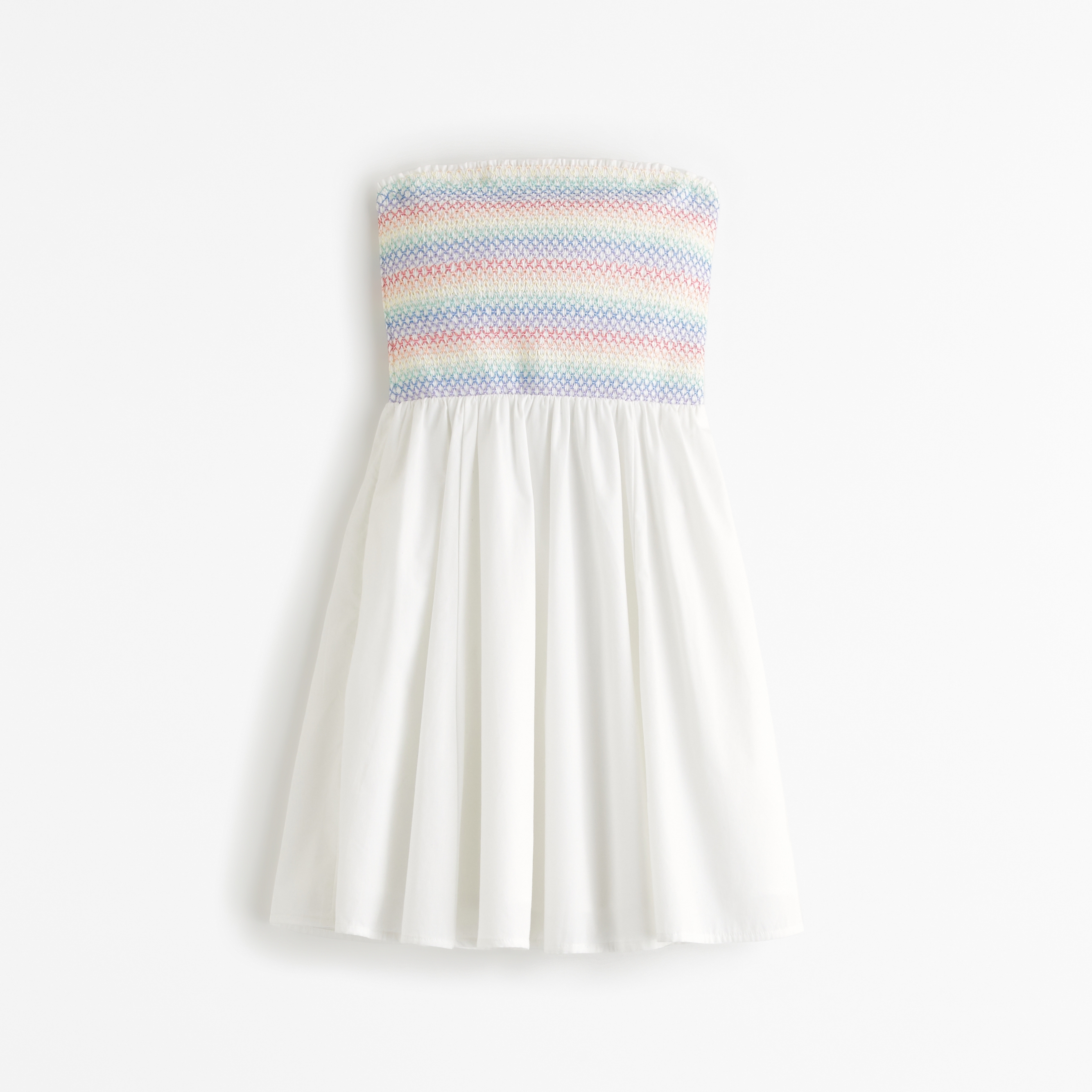 Women's Pride Strapless Smocked Mini Dress | Women's Clearance | Abercrombie .com