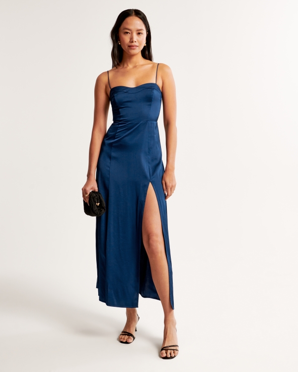 Women's Draped Skirt Maxi Dress  Women's Dresses & Jumpsuits