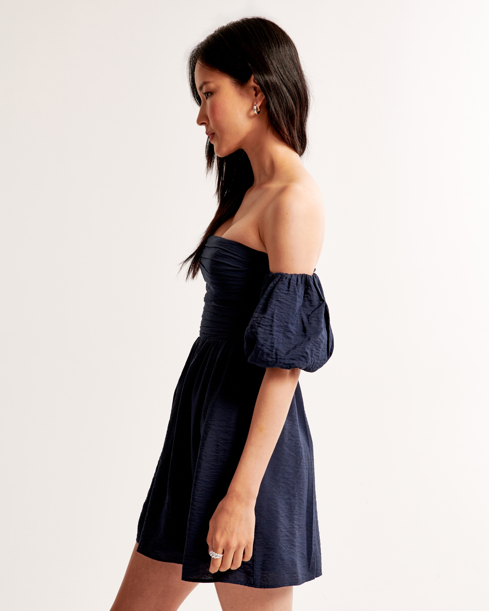 The A&F Emerson Off-The-Shoulder Mini Dress