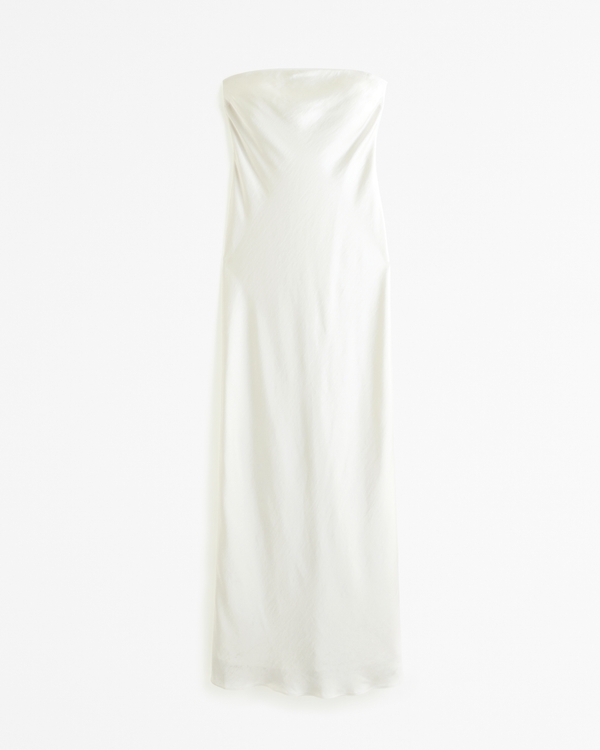 Women's The A&F Julia Slip Strapless Scarf Maxi Dress | Women's Clearance |  Abercrombie.com