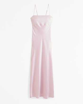 Women's The A&F Julia Slip Cowl Back-Bow Maxi Dress | Women's Dresses & Jumpsuits | Abercrombie.com