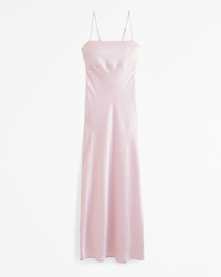 The A&F Julia Slip Cowl Back-Bow Maxi Dress