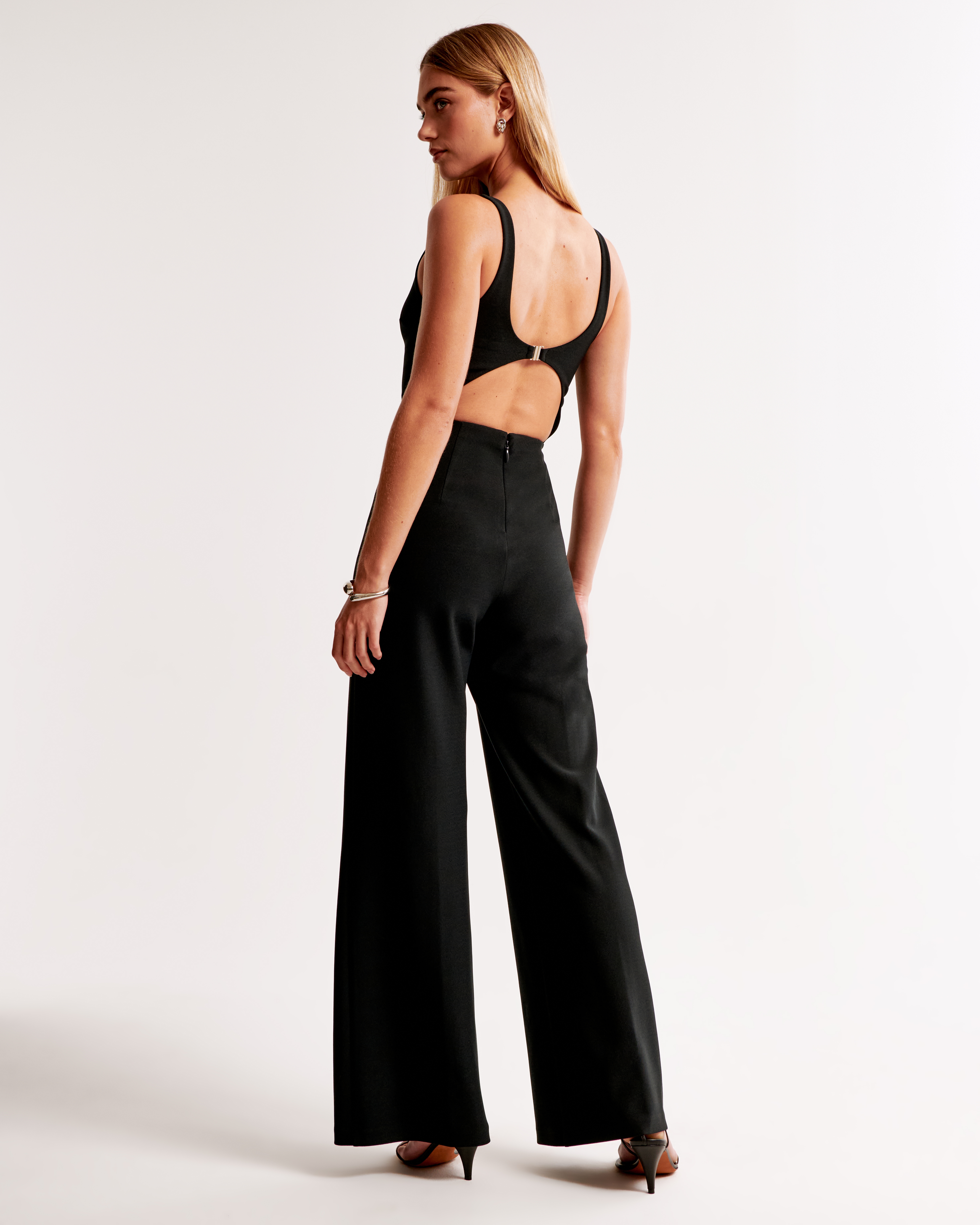 Women's Slash Clasp-Back Jumpsuit | Women's Clearance | Abercrombie.com