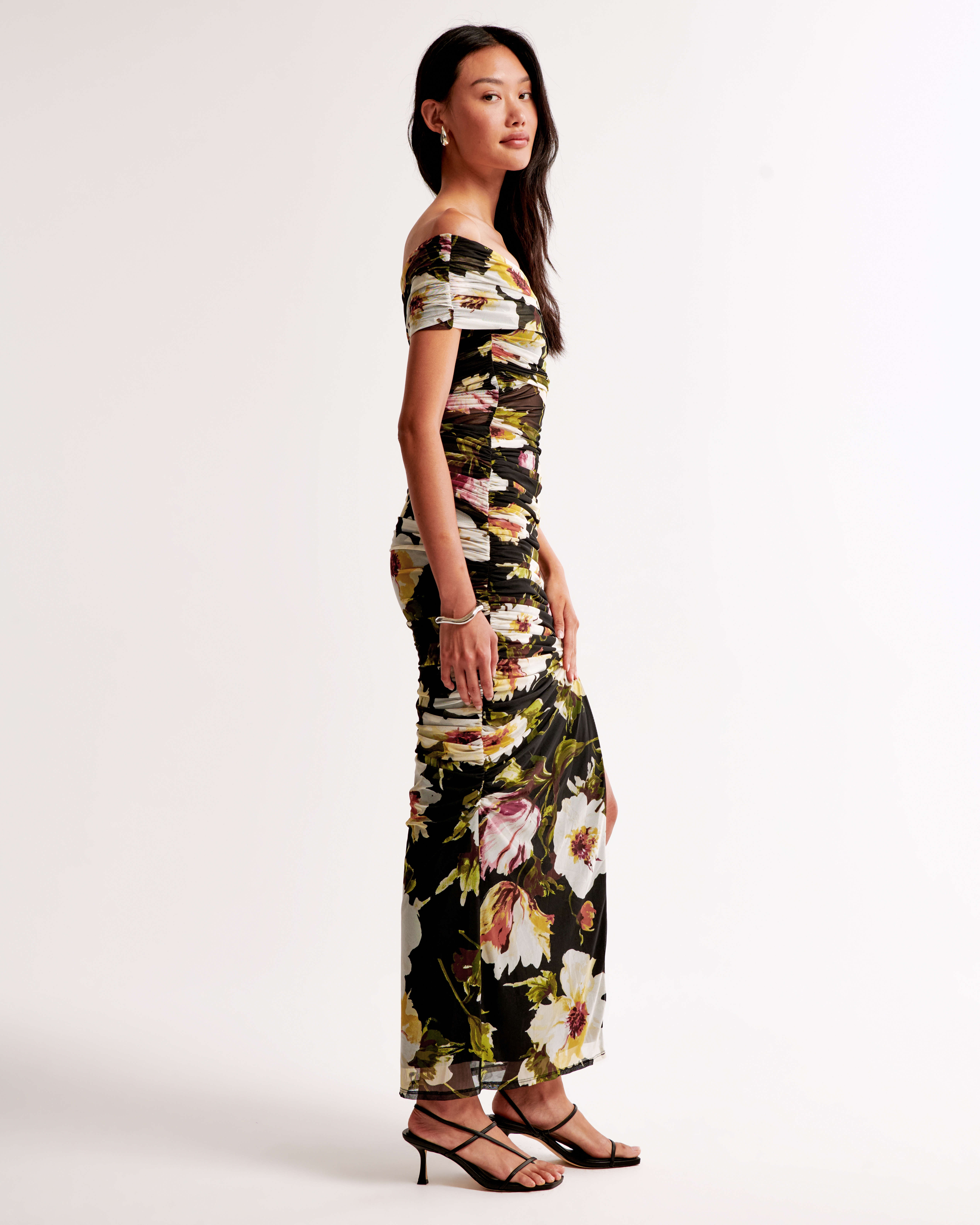 ワンピース FLARE UP Asymmetrical Draped Dress 5BJH1236 KIC_159-5589-00228-900_model1.