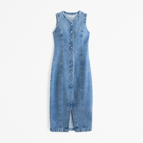 Женские платья Abercrombie & Fitch The A&F Mara High-Neck Vest Midi Dress