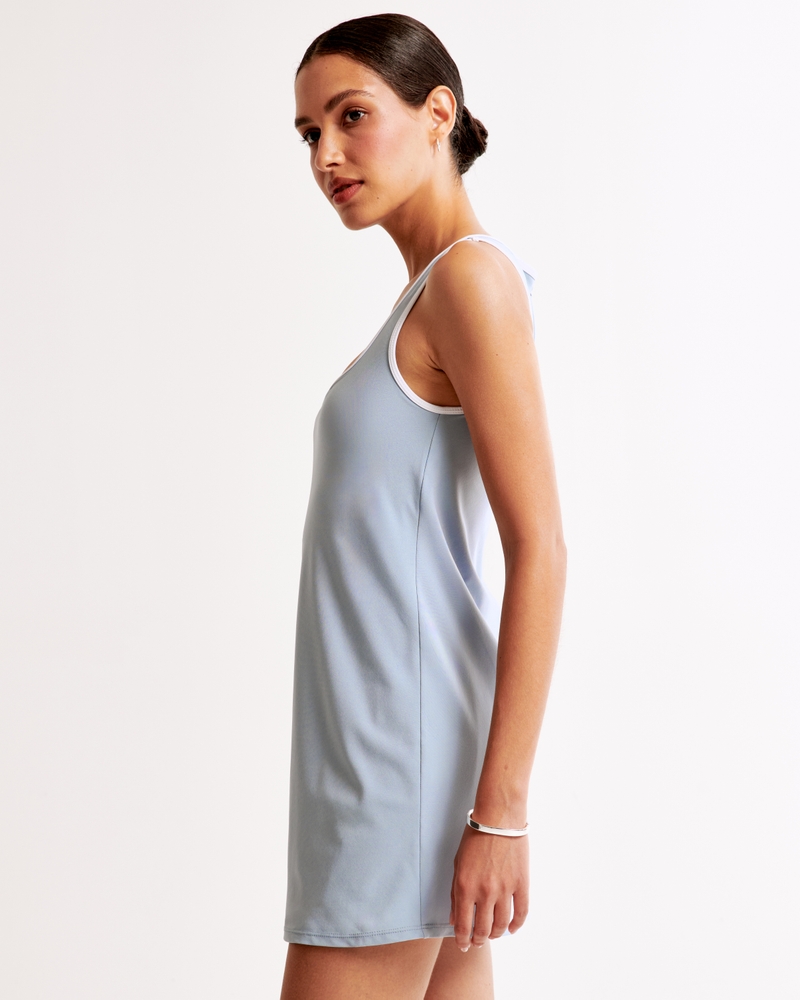 Squareneck Traveler Mini Dress