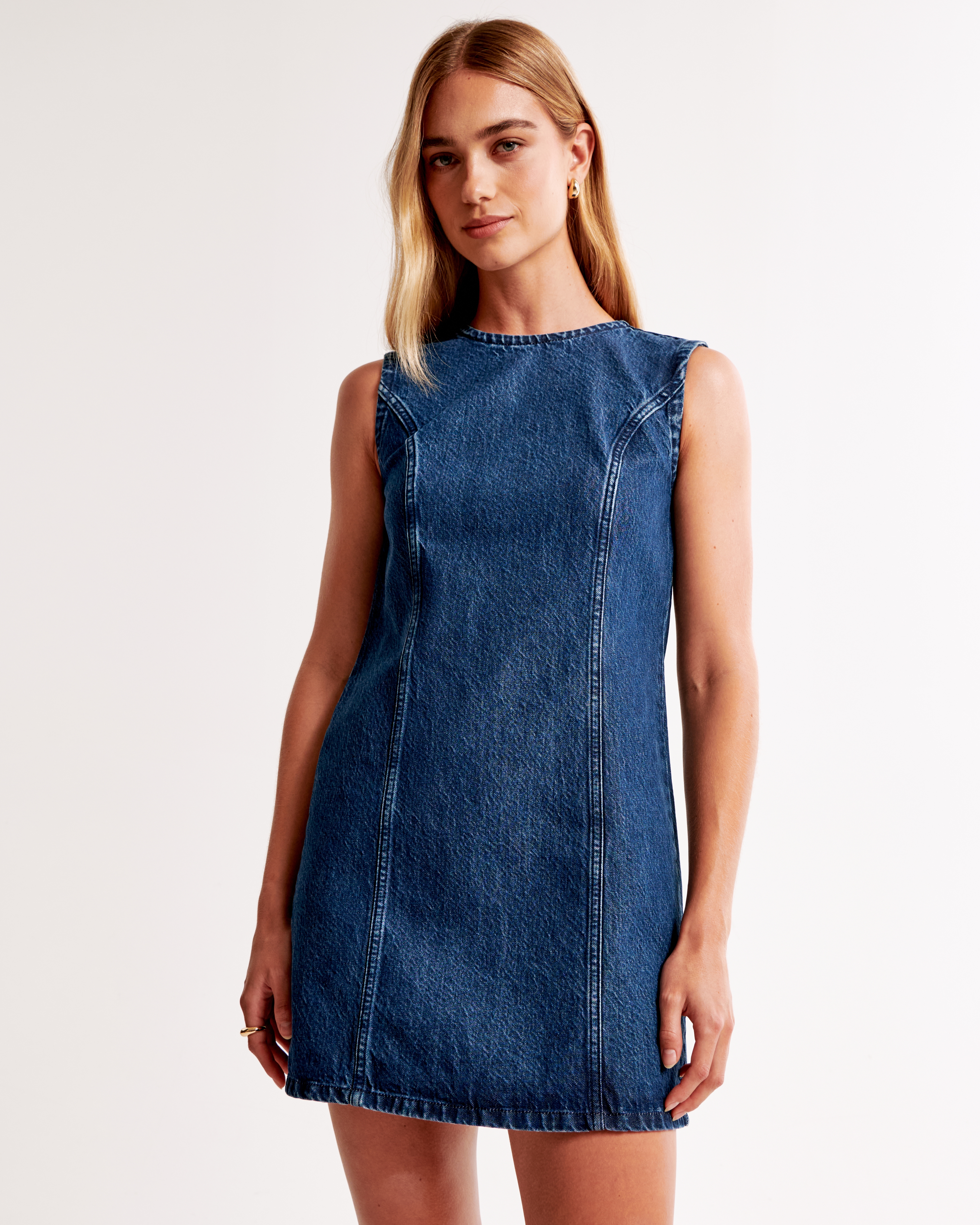 Hollister denim dress best sale