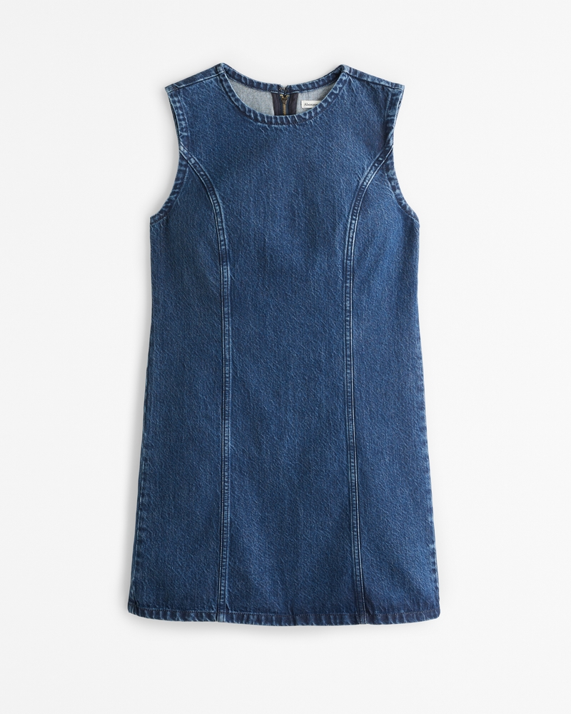 Denim Shift Mini Dress