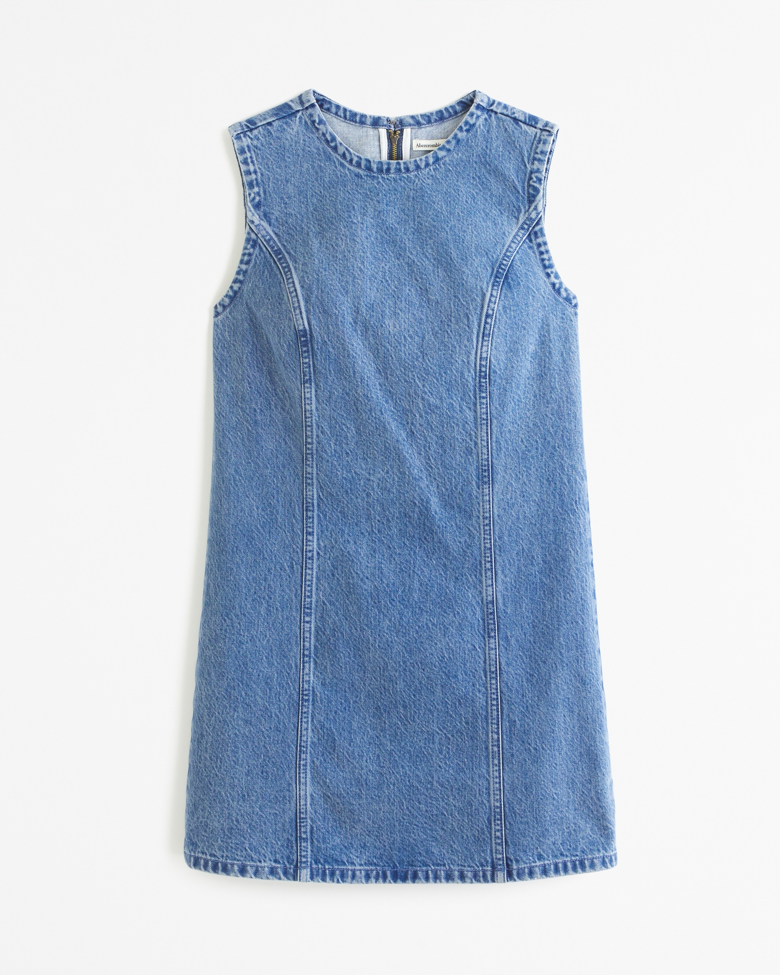 Denim Shift Mini Dress