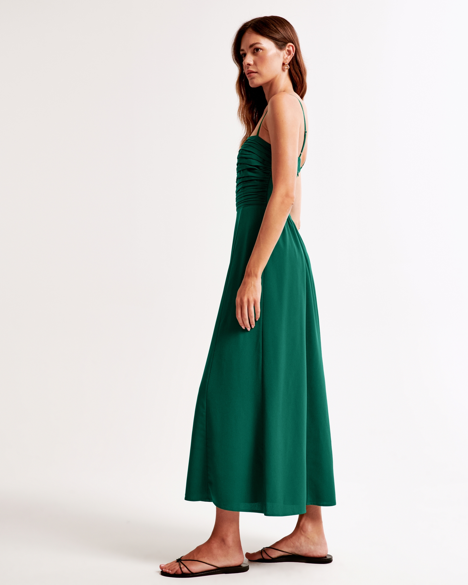 The A&F Emerson Crepe Midi Dress