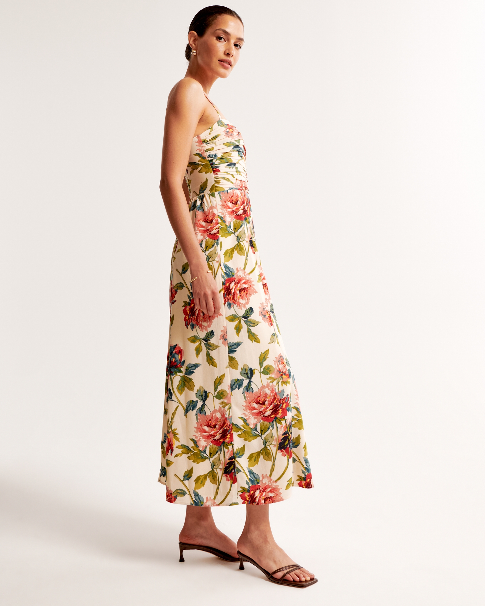 The A&F Emerson Crepe Midi Dress