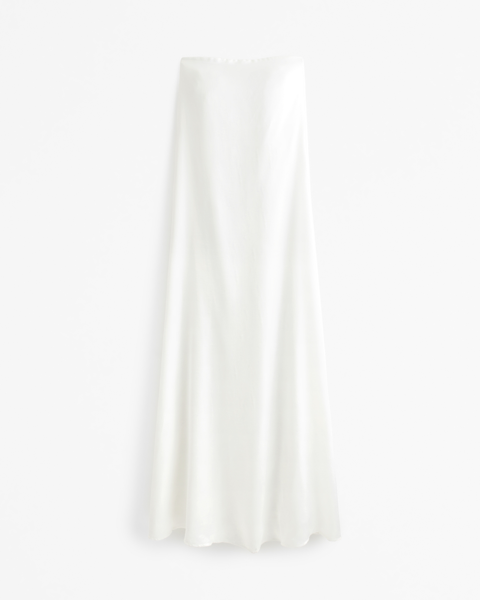 Strapless Trapeze Maxi Dress