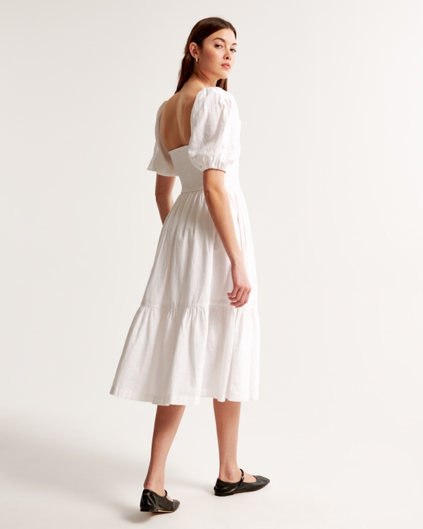 Abercrombie and fitch white dress hotsell