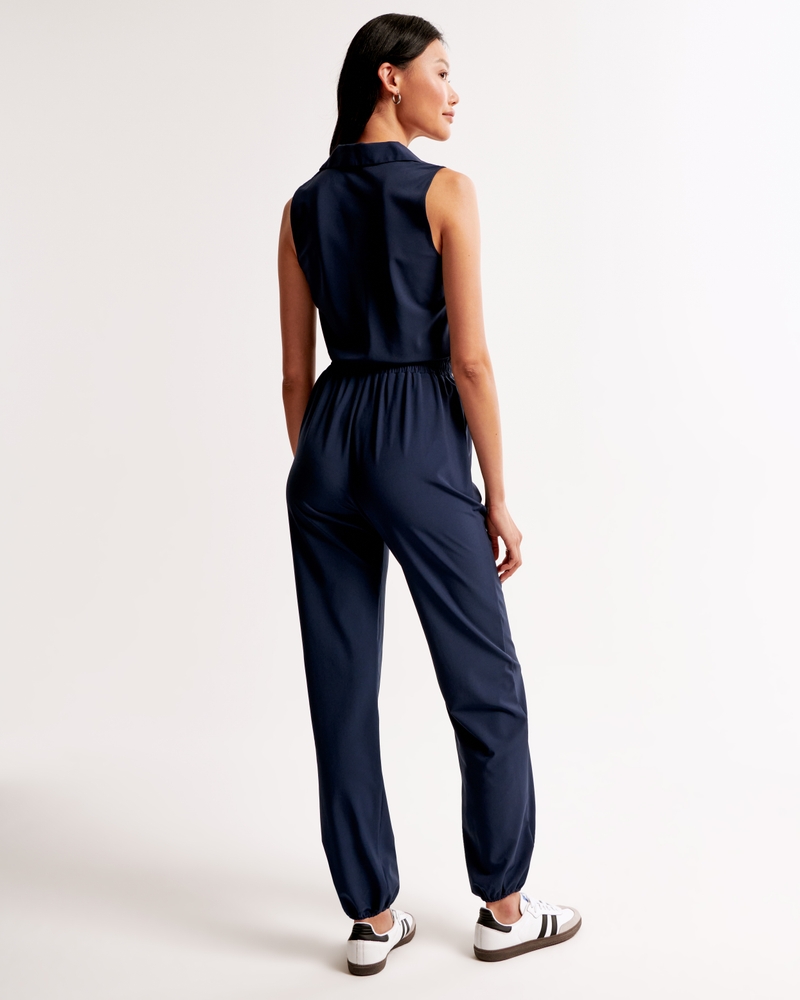 Traveler Zip-Up Jumpsuit