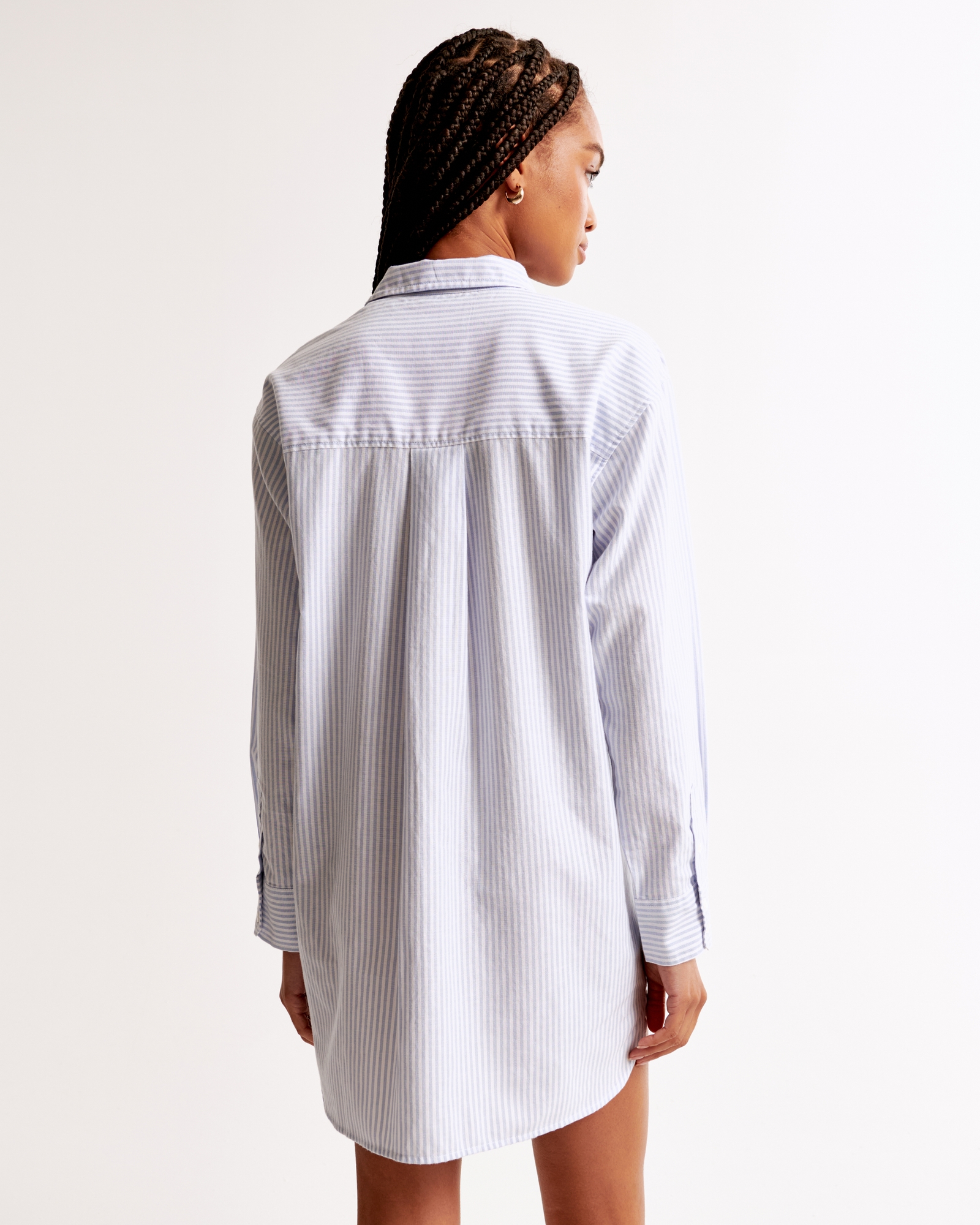 Oxford Mini Shirt Dress