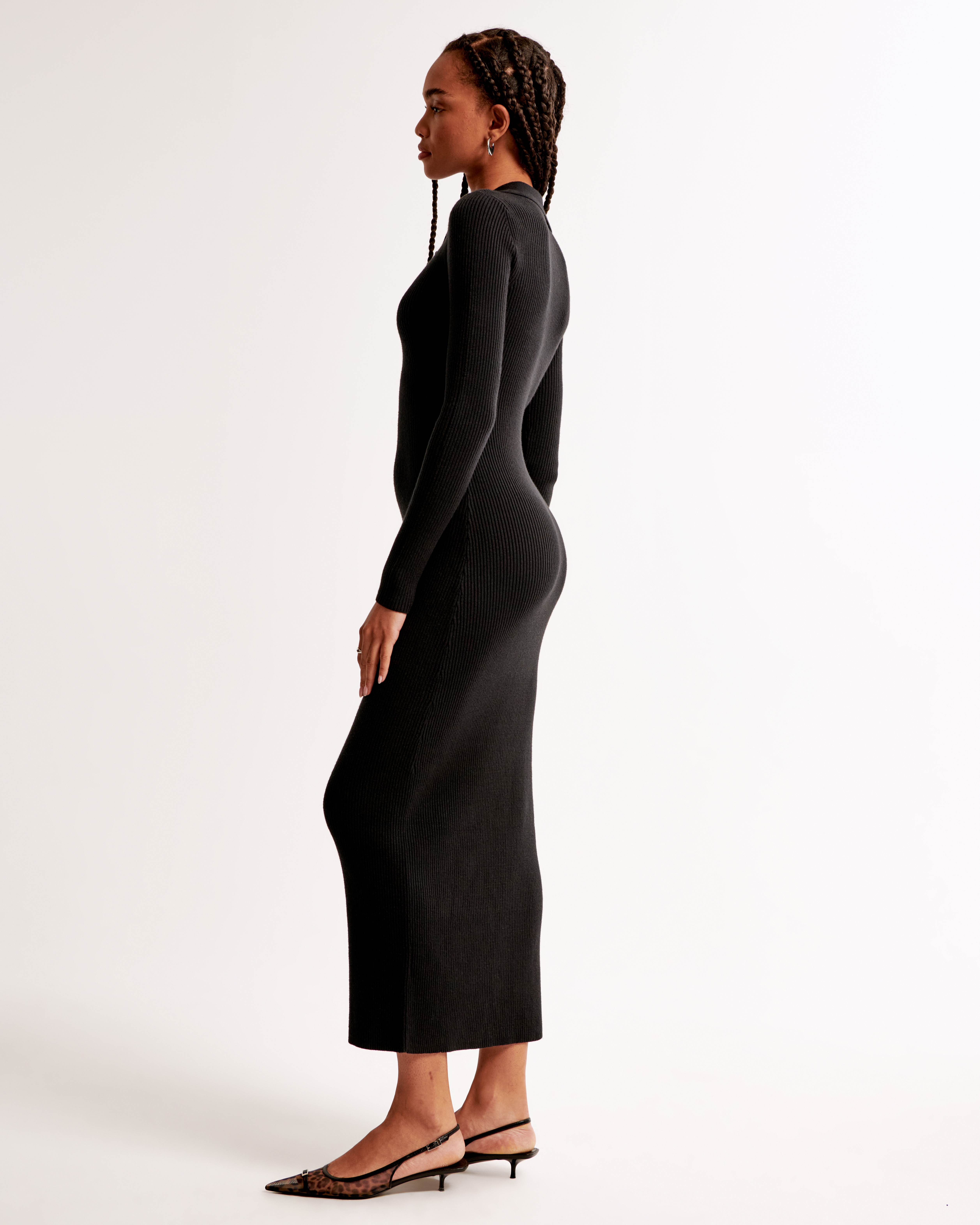 Dress with long sweater hotsell