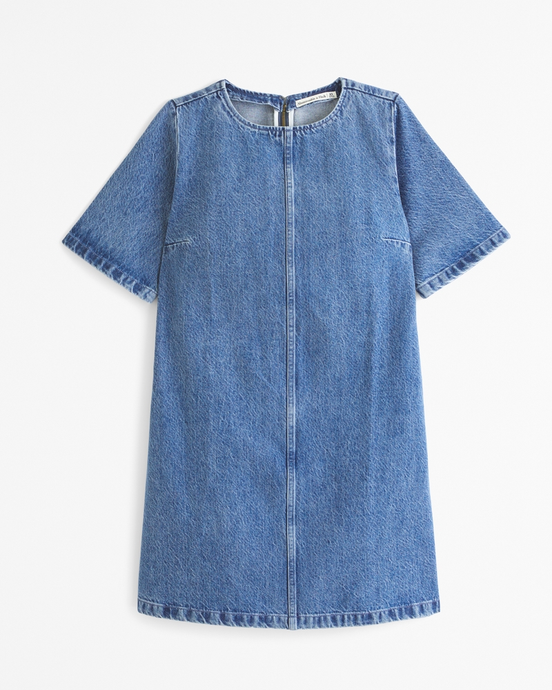 Denim Tee Shift Dress
