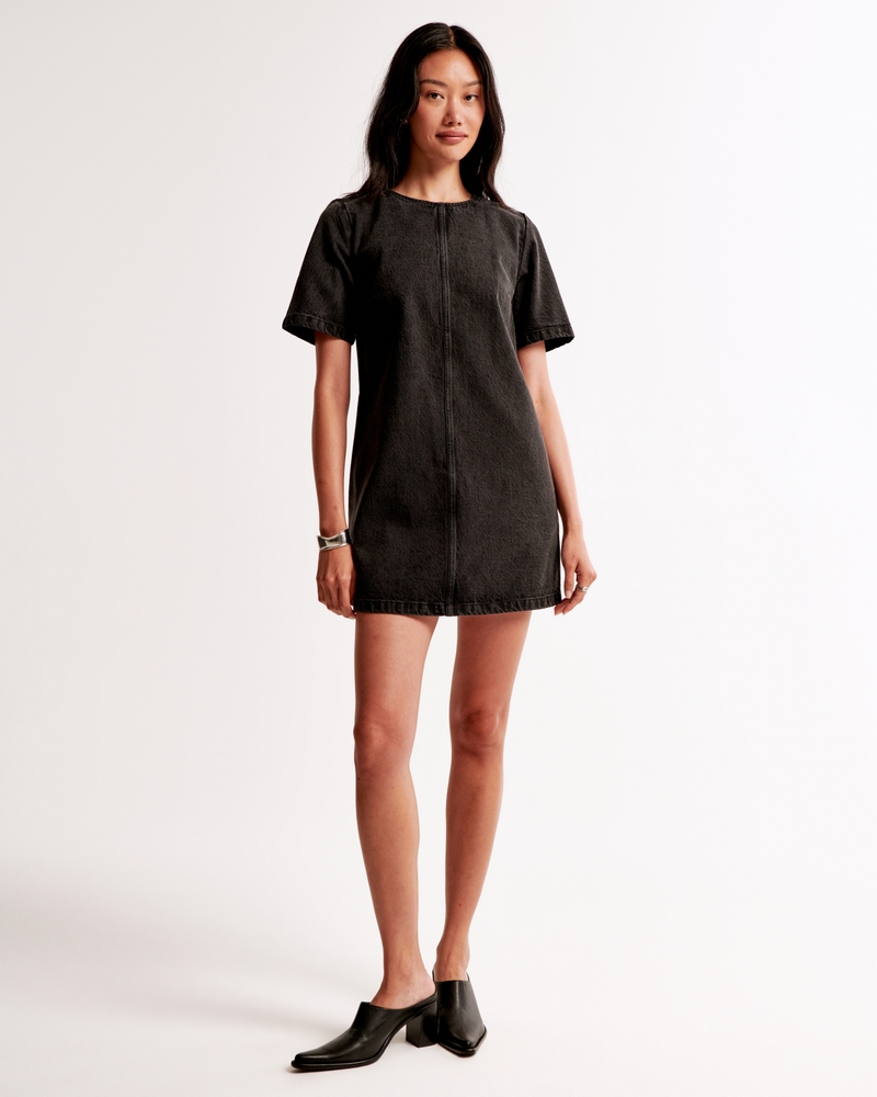 Denim Tee Shift Dress