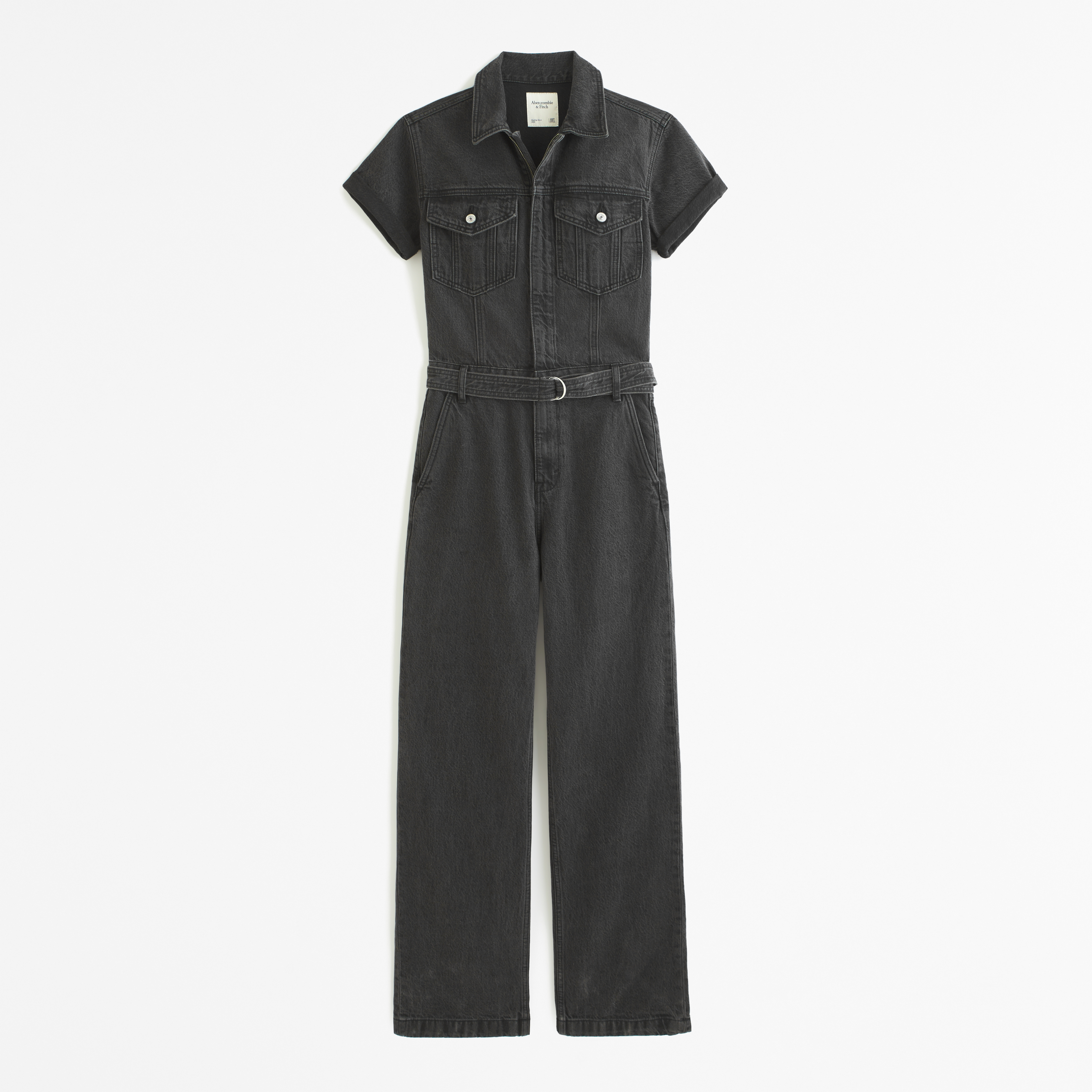 90s Relaxed Denim Jumpsuit