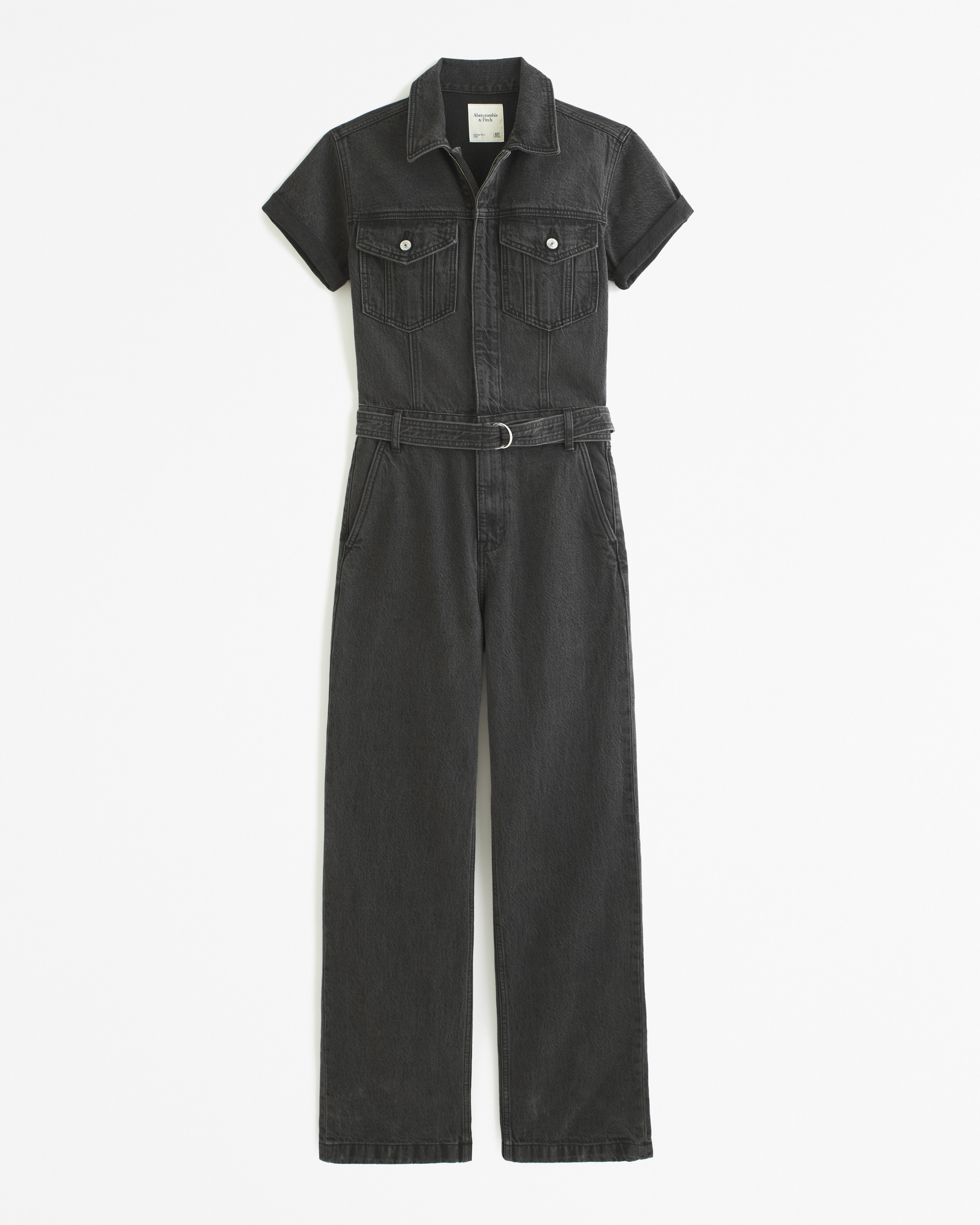 90s Relaxed Denim Jumpsuit