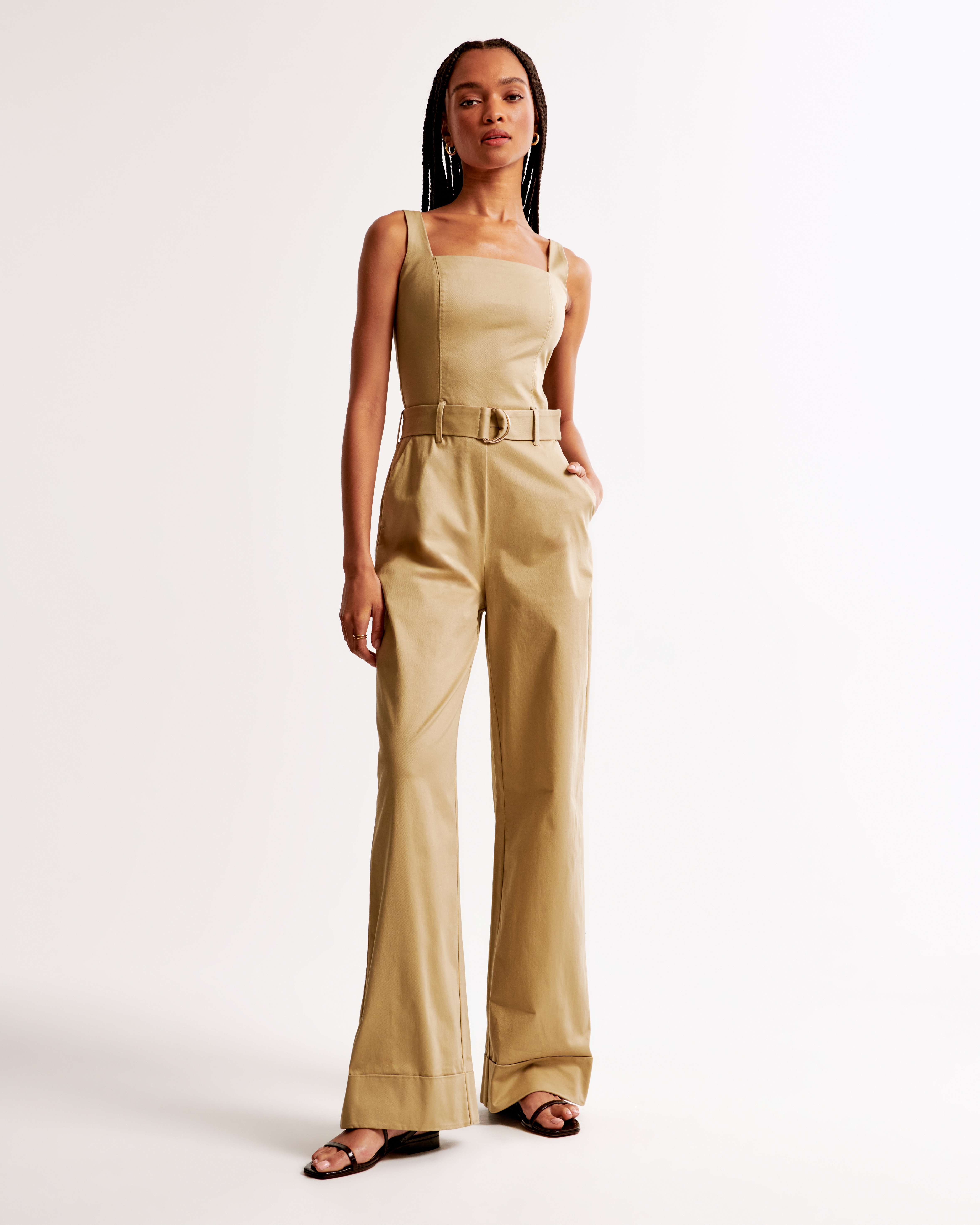 Women's Chino Jumpsuit | Women's Clearance | Abercrombie.com