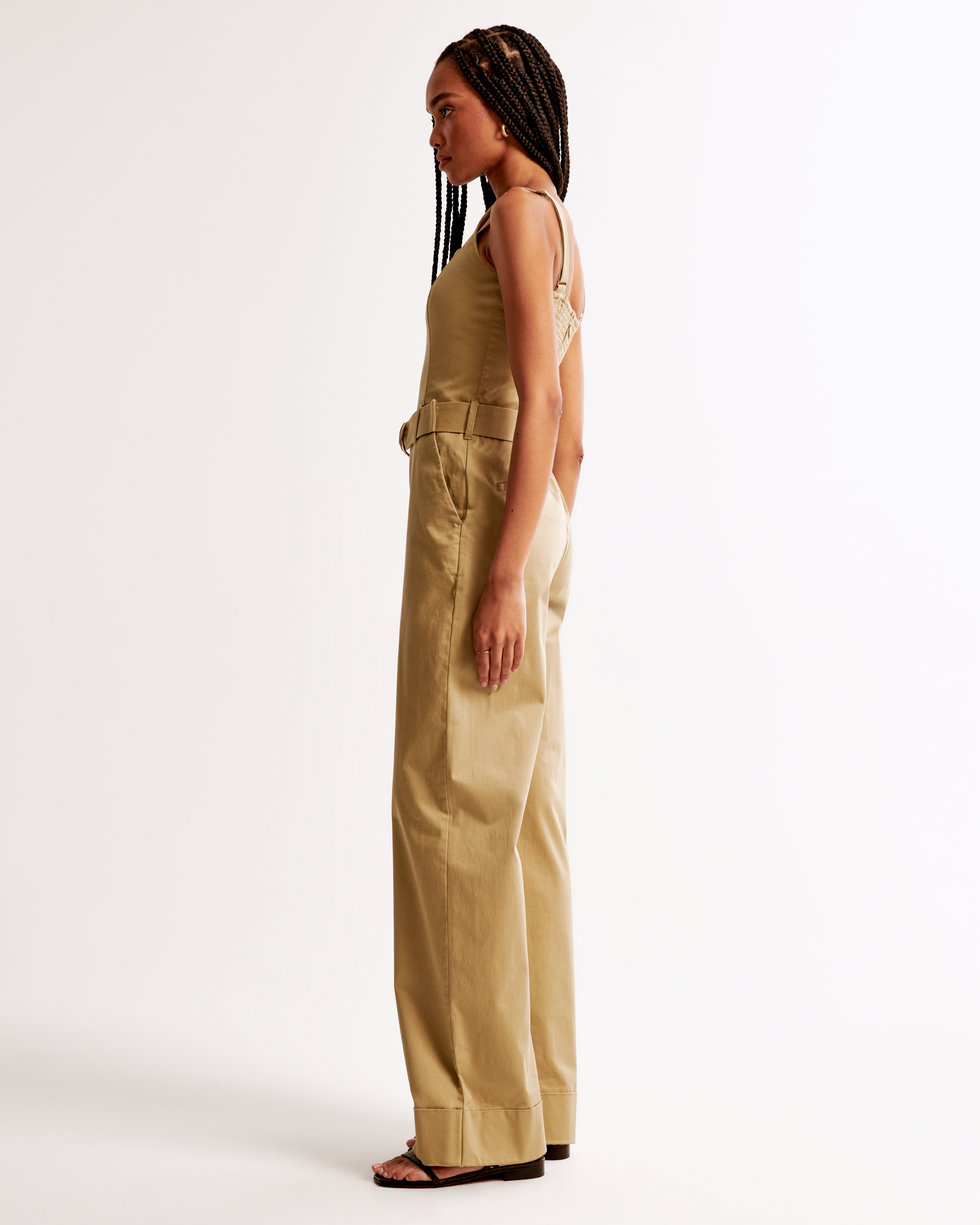 Women's Chino Jumpsuit | Women's Clearance | Abercrombie.com