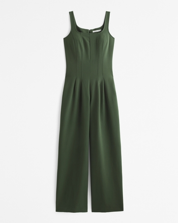 Squareneck Seamed Jumpsuit from Abercrombie & Fitch - $39.97