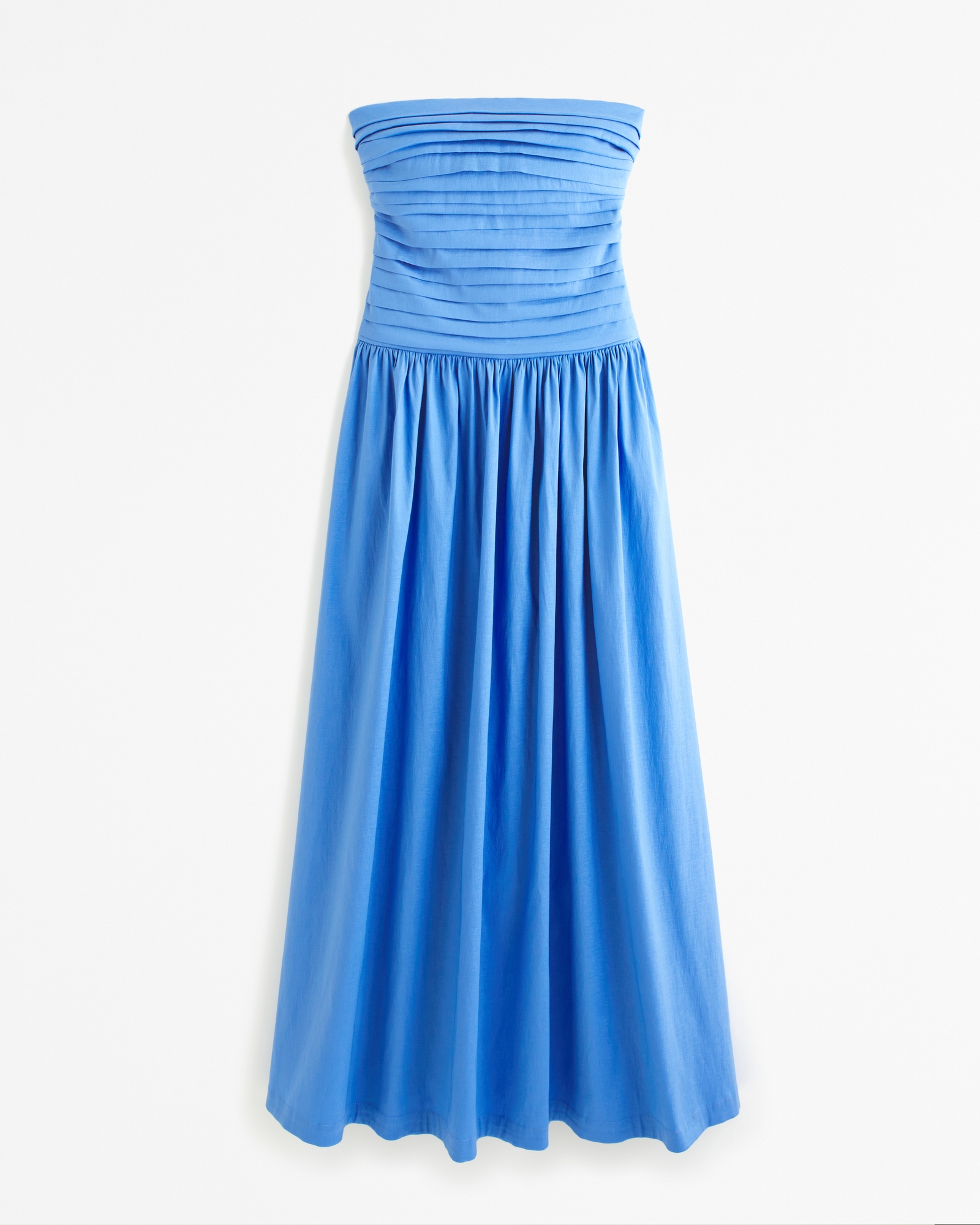 The A&F Emerson Strapless Drop-Waist Maxi Dress