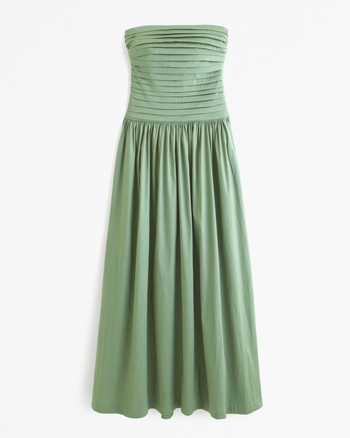 Strapless hotsell loose dress