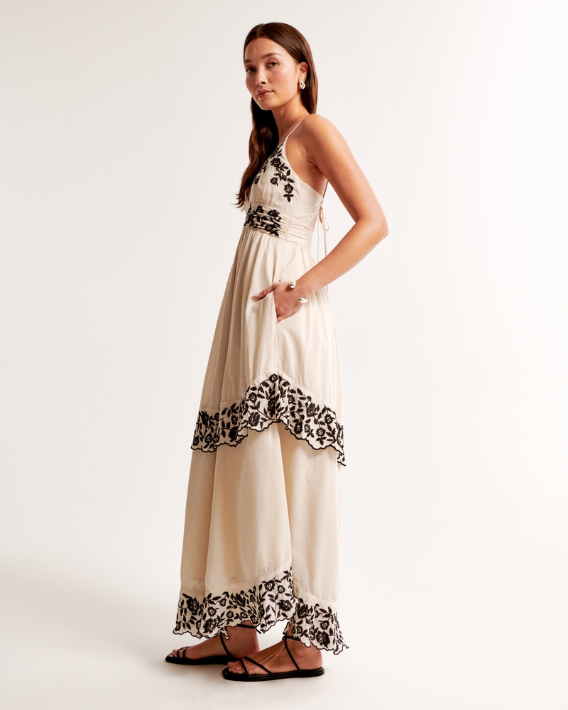 Tiered Ruffle Maxi Dress