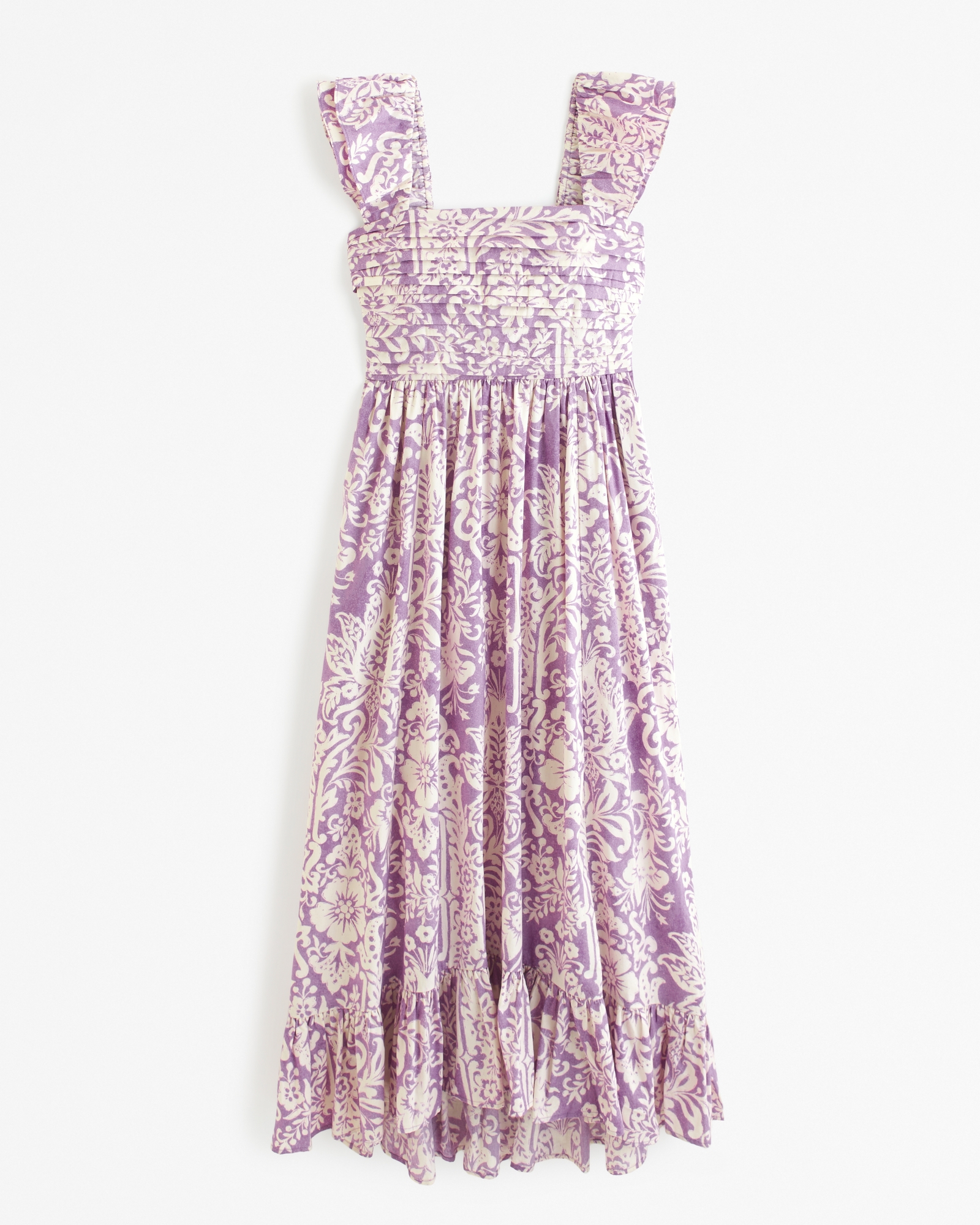 The A&F Emerson Ruffle Strap Maxi Dress