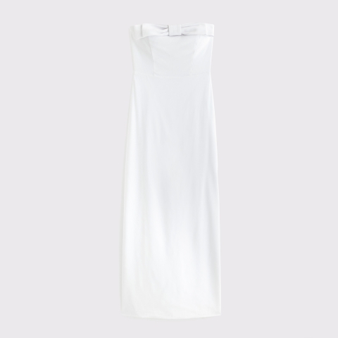 Женские платья Abercrombie & Fitch Column Bow-Front Maxi Dress