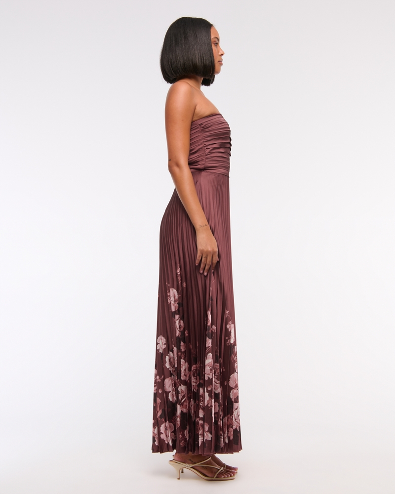 The A&F Giselle Strapless Drama Maxi Dress